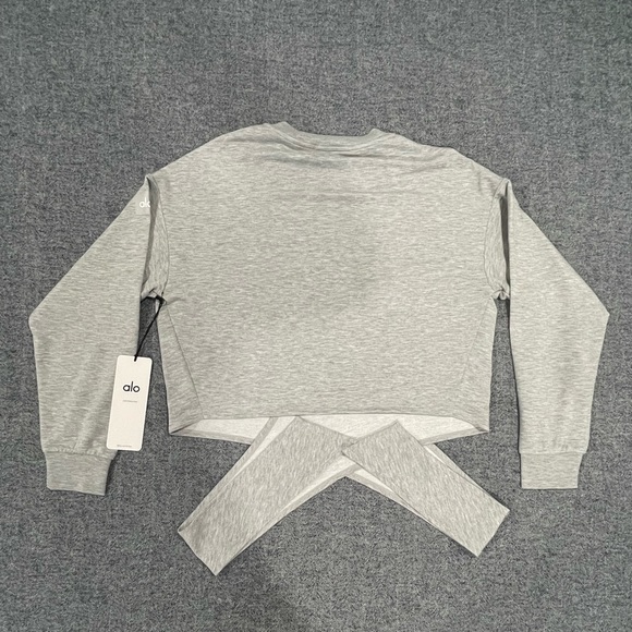 alo dreamy wrap pullover | size s - Picture 4 of 6